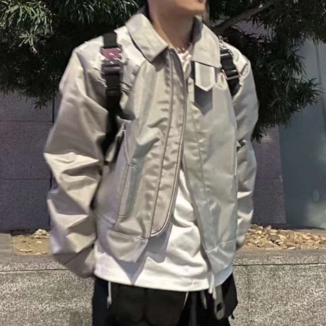 [50] 강혁 에어백 실버 봄버 패딩 자켓 상품이미지3