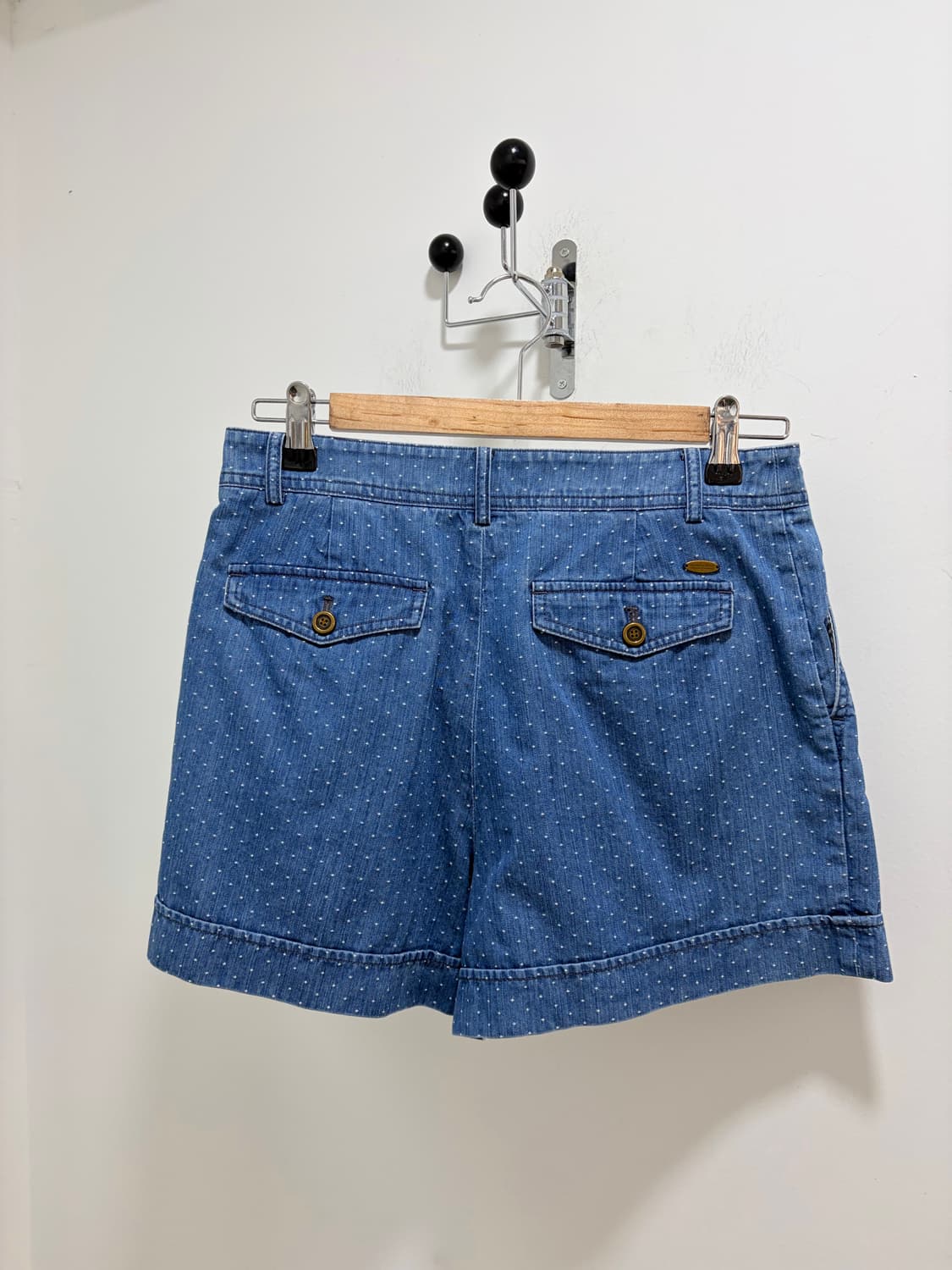 버버리 벌룬핏 땡땡이 도트 반바지 숏팬츠  상품이미지3