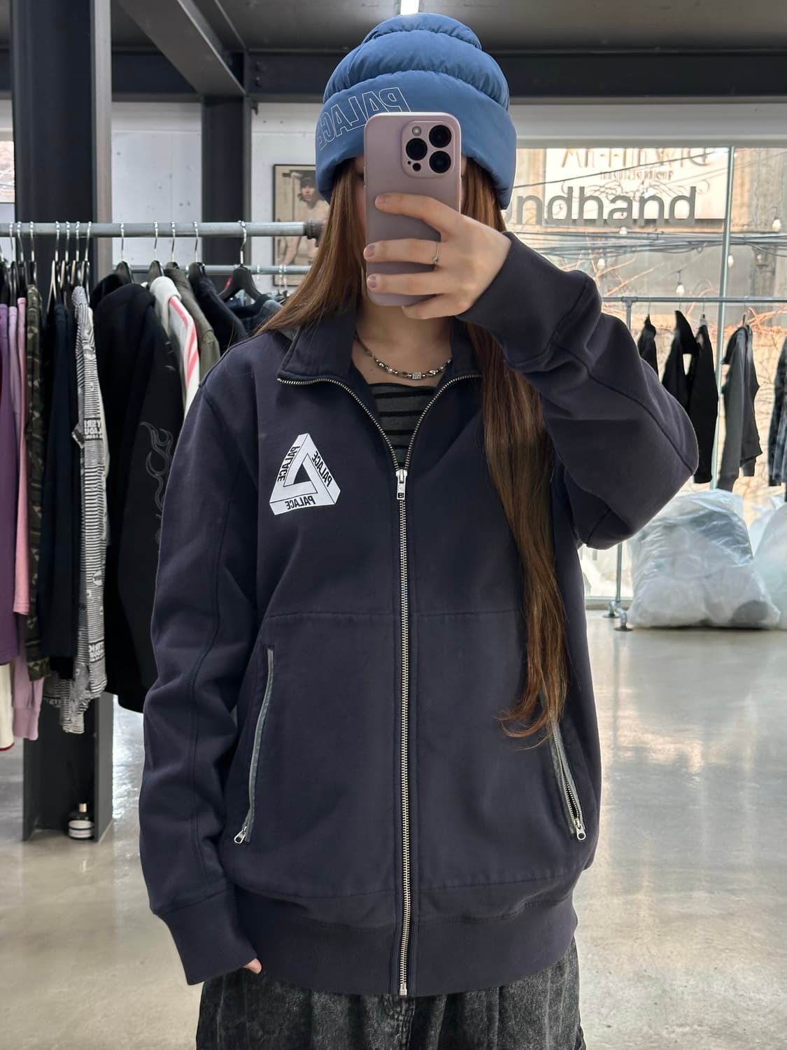 팔라스 자임 쉘 펀넬 후드집업 데드스탁 상품이미지3