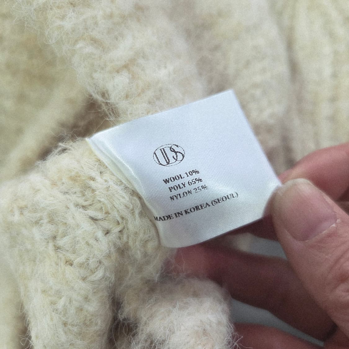 [UNDERSON] 언더슨 헤어리 몽클 니트 여성 상품이미지5