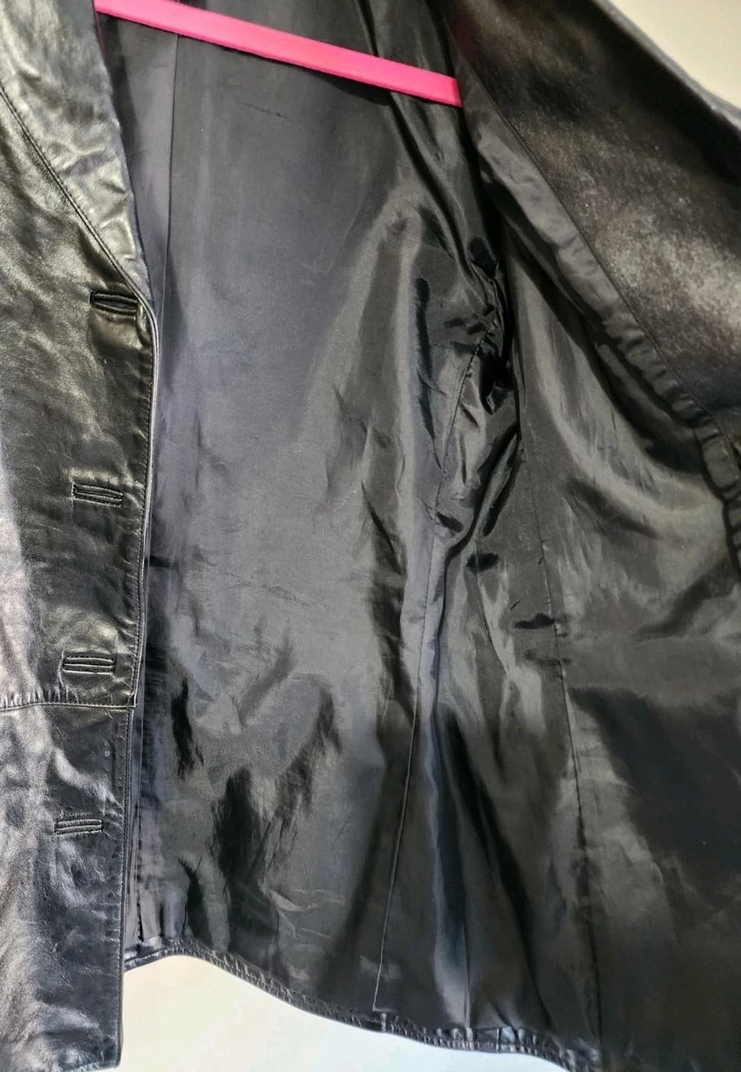 올드 갭 레더 블레이저 상품이미지6