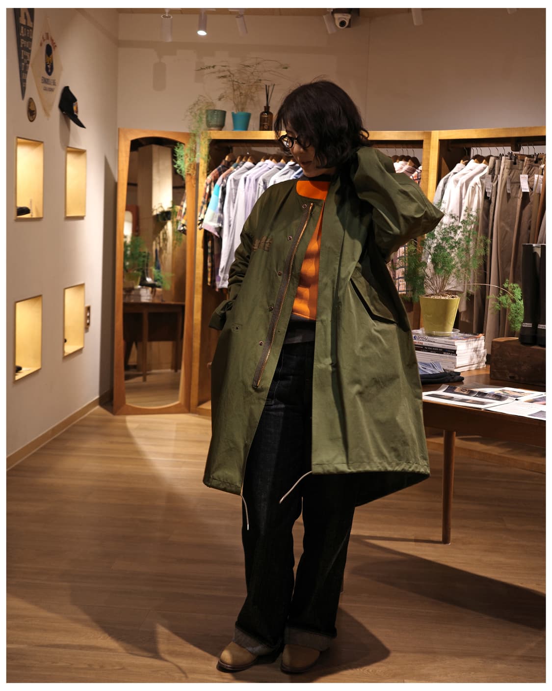 신존 필드 파카 34사이즈 (추천 Free) 상품이미지2