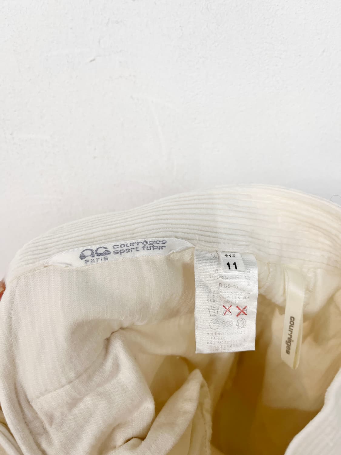 꾸레쥬 코듀로이 하프 팬츠 상품이미지10