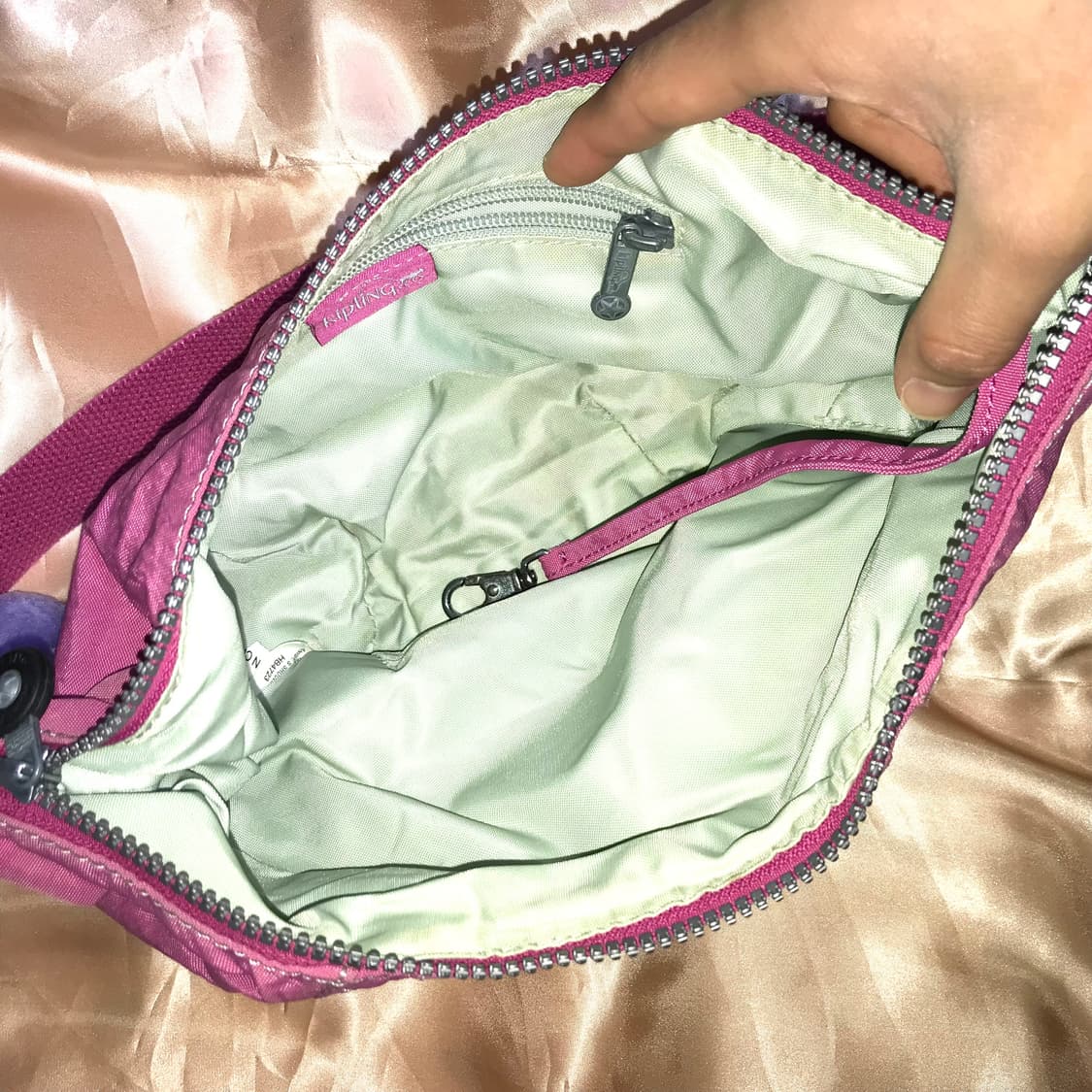 키플링 y2k 핑크 미니 숄더백 상품이미지4