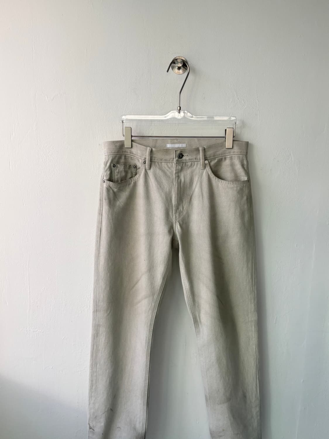 헬무트랭 아카이브 클래식 컷 진 라이트 그레이 상품이미지6