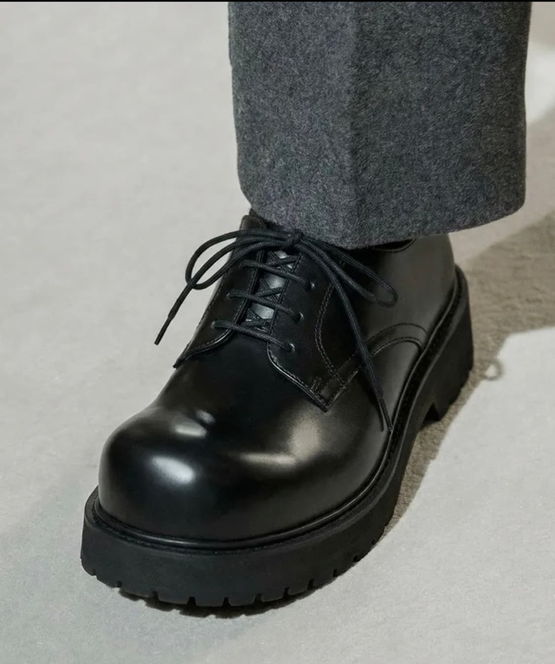 피렌체 아뜨리에 [SECOND.A] 뉴 벌룬 더비슈즈 280사이즈 상품이미지1