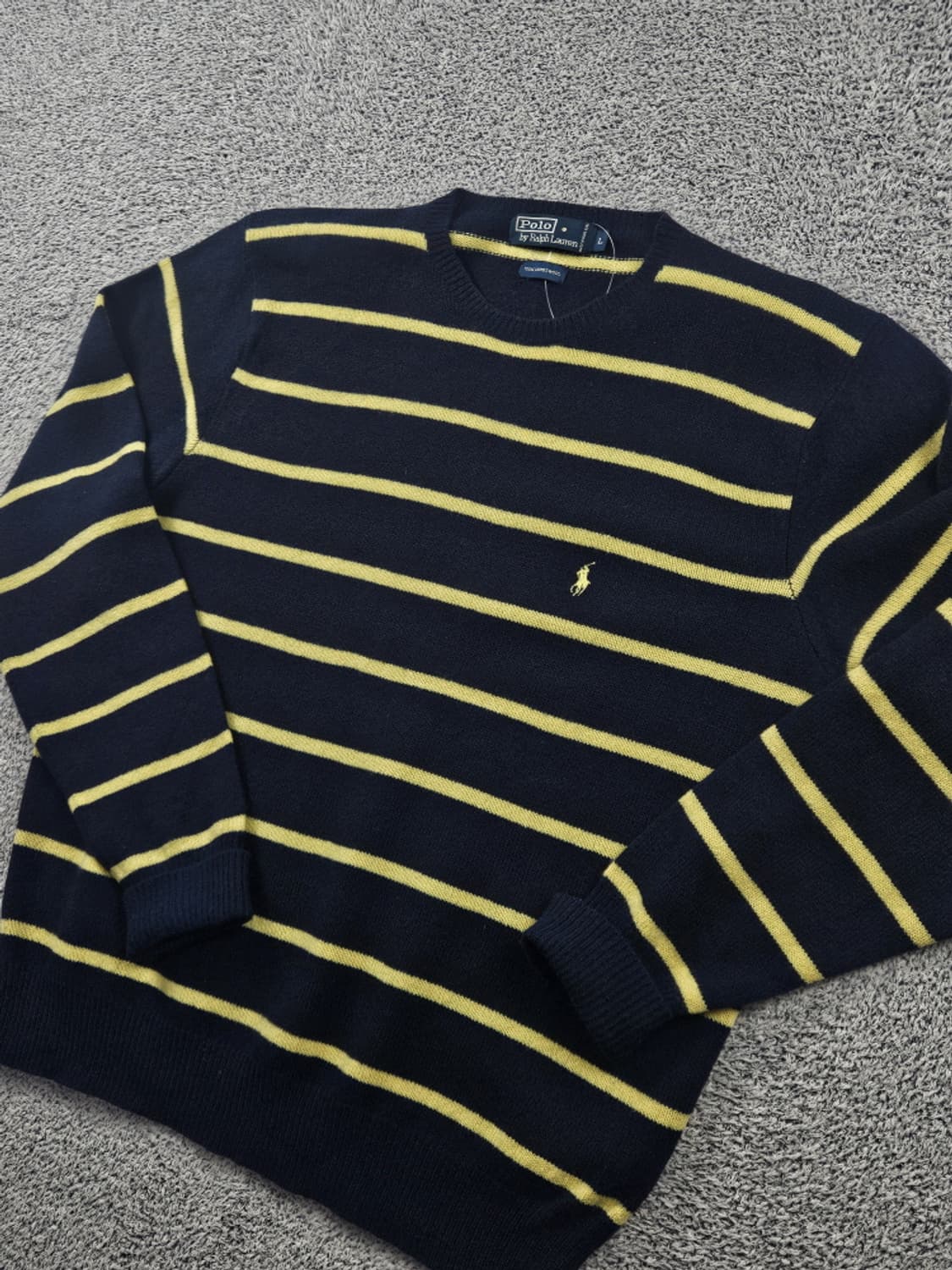 폴로랄프로렌 스트라이프 램스울 니트 스웨터 ( L ) / 10629 상품이미지6