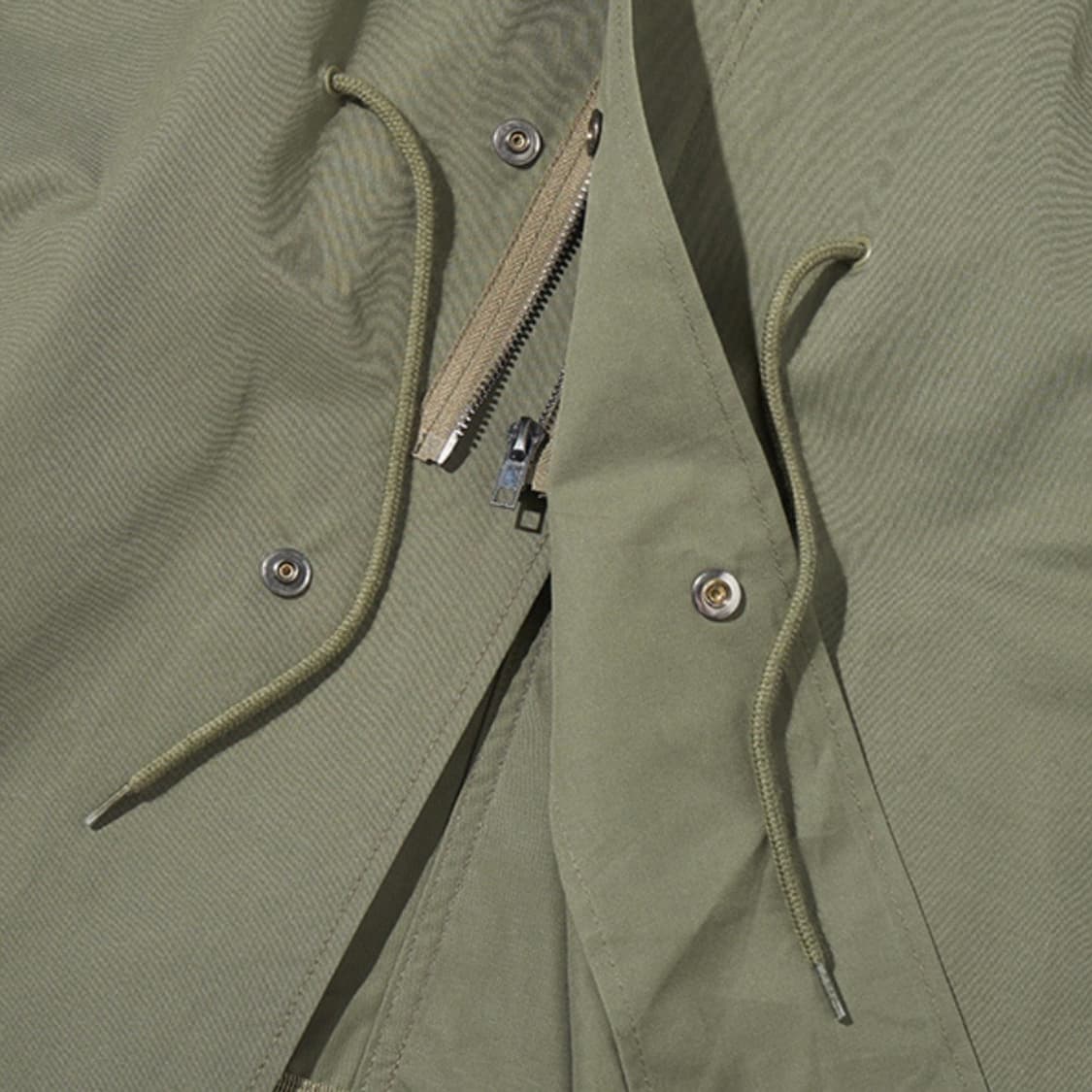 파르티멘토 피쉬테일 야상 카키 상품이미지6