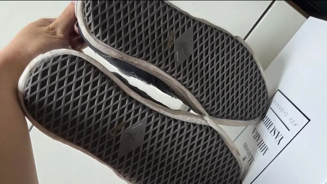 41) 미하라야스히로 피터슨 de솔  캔버스 스니커즈 네이비 상품이미지3