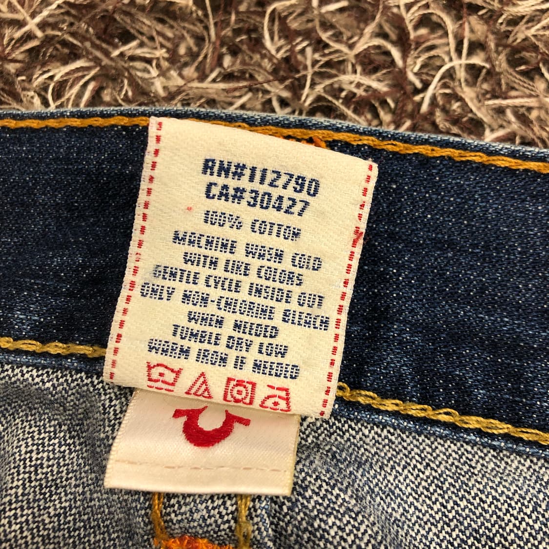 트루릴리전 BILLY 빌리 워싱 디스 데님 팬츠 상품이미지6