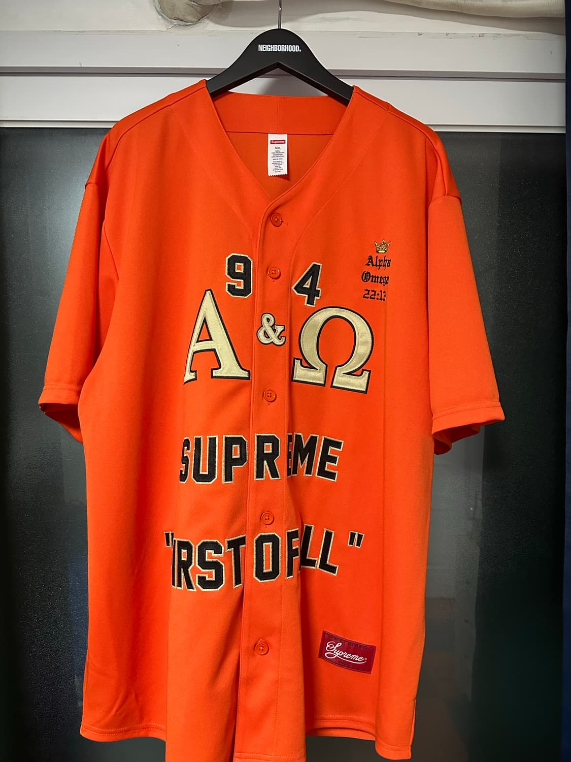 슈프림 알파 오메가 져지 2xl 상품이미지2