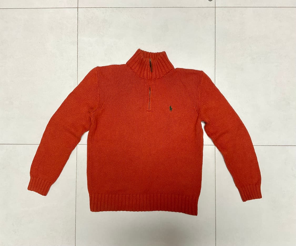 Polo 니트 반집업 상품이미지1