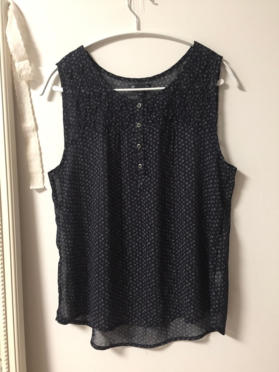 gap 도트 네이비 슬리브리스 / 모리걸 나시  상품이미지1