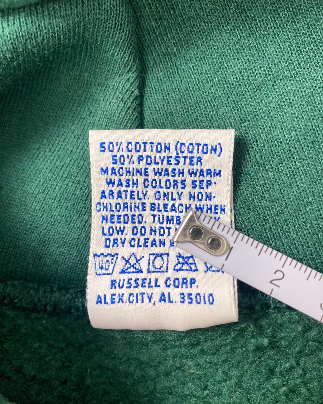 90s Russell Hoodie (green) 상품이미지4