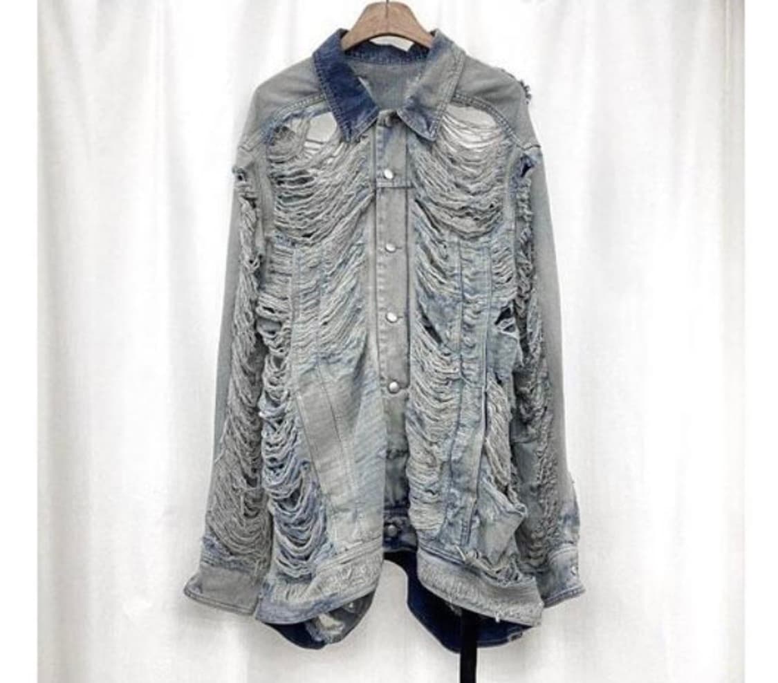 릭오웬스 23FW 점보 워커 데님 자켓 미네랄 상품이미지3