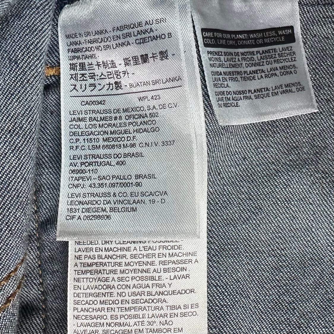 리바이스 우먼스 데님 자켓   상품이미지6