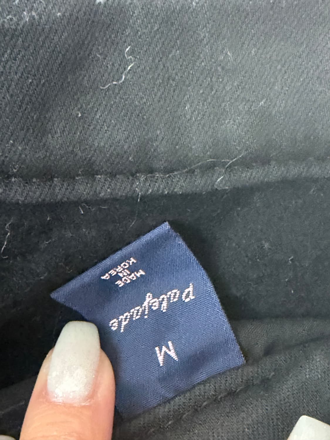 페일제이드 스키니진 기모 블랙 미듐 상품이미지4