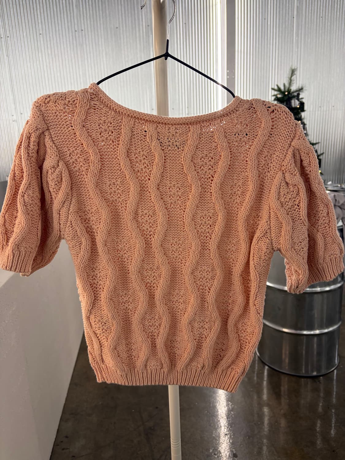RE RHEE cable knit S/M 상품이미지5