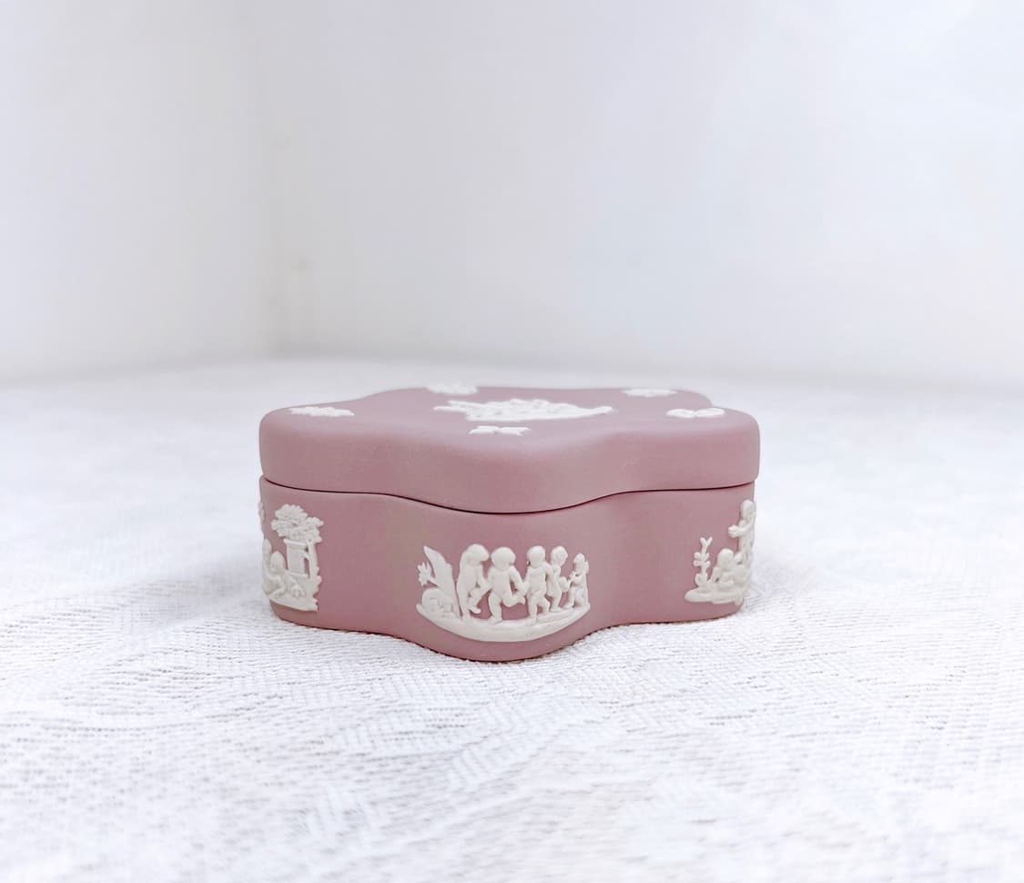 [영국엔틱] 웨지우드 제스퍼웨어 별 트링켓박스 보석함_라일락 상품이미지9