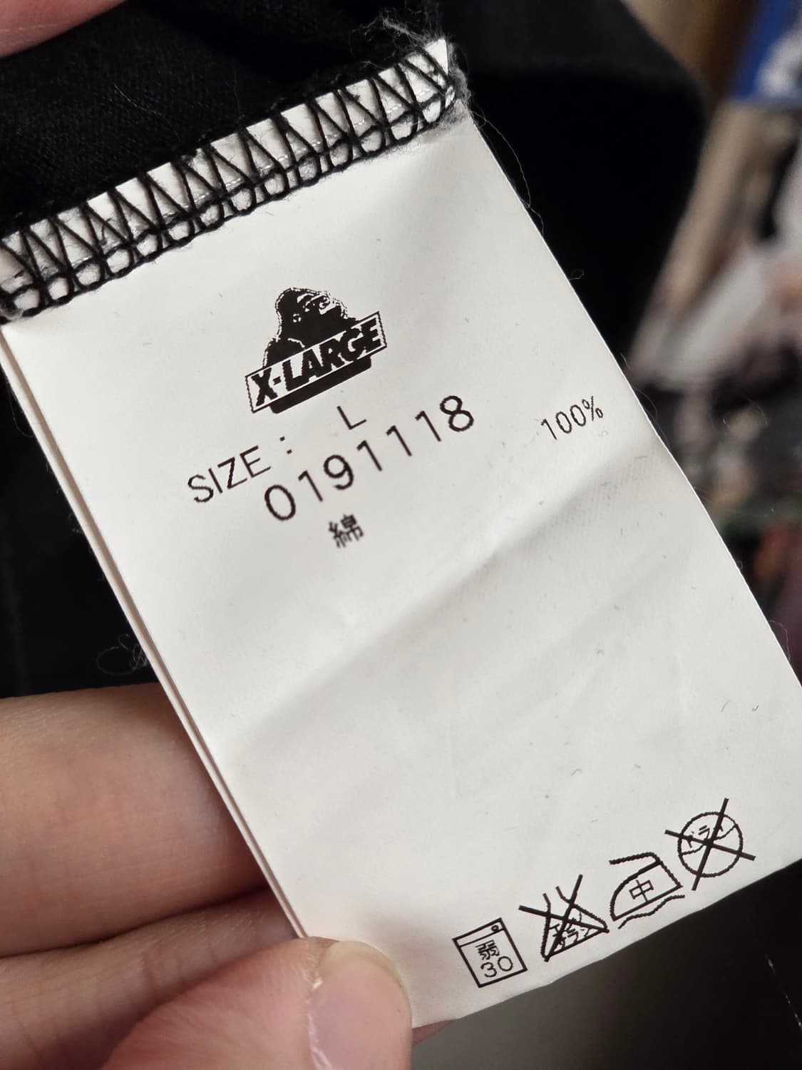 JPN 엑스라지 스퀘어 프린팅 반팔 상품이미지7