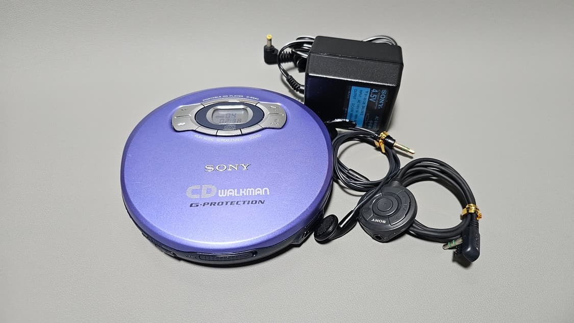 SONY CD player Walkman D-E660 (릴리슈슈 에디션) 상품이미지3