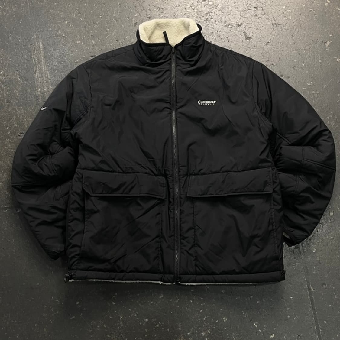 100 커버낫 리버시블 후리스 자켓  상품이미지1