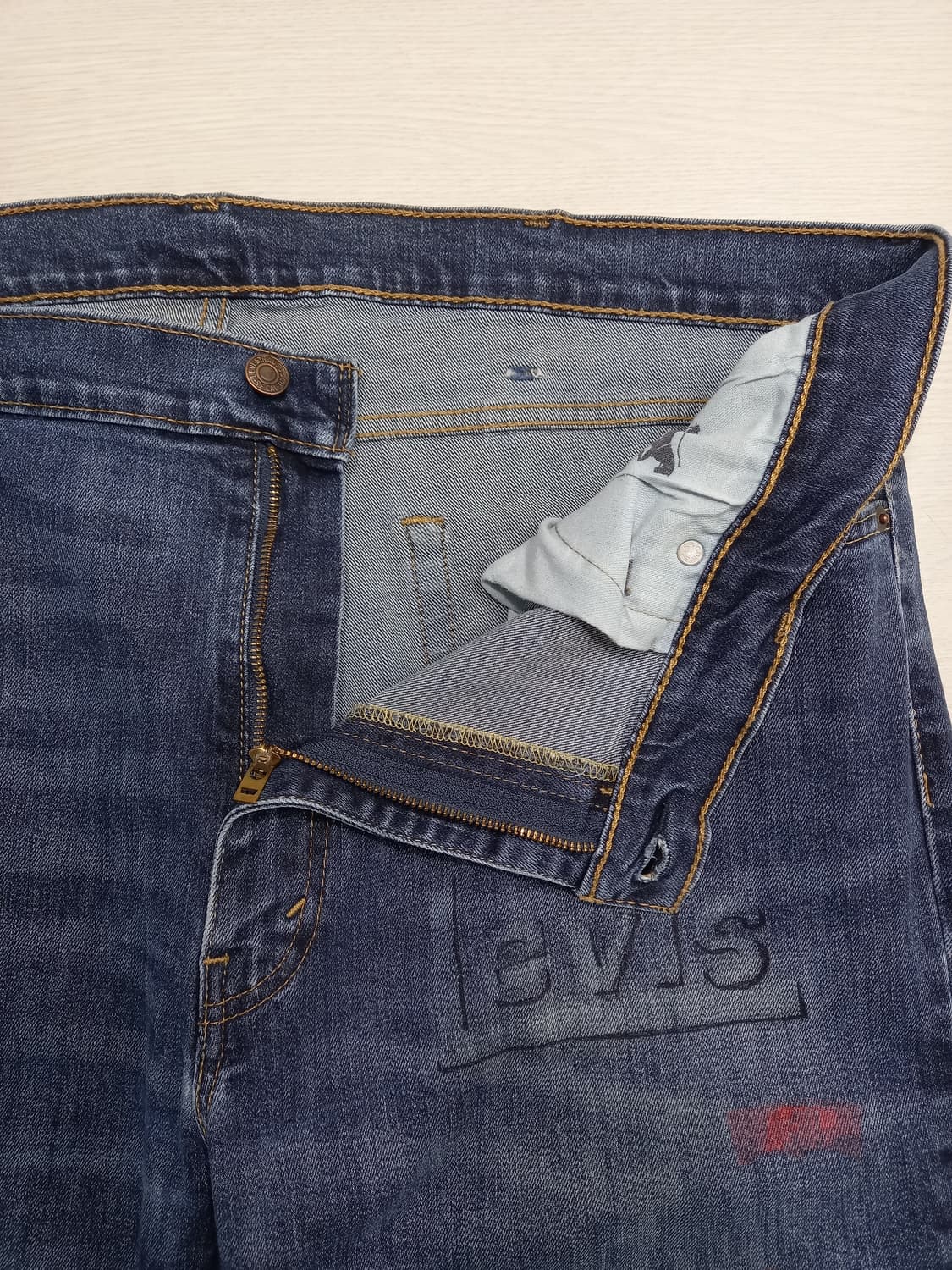 43 리바이스511 워싱 스판 슬림일자진 커스텀 43-03 상품이미지7