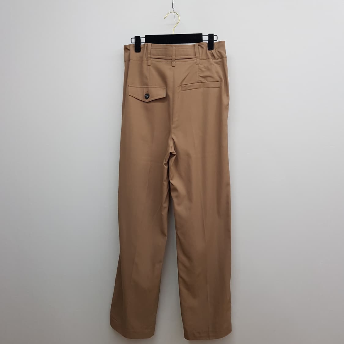 한섬 시스템 2022 벨티드 와이드 슬랙스 팬츠 64-94사이즈 상품이미지4