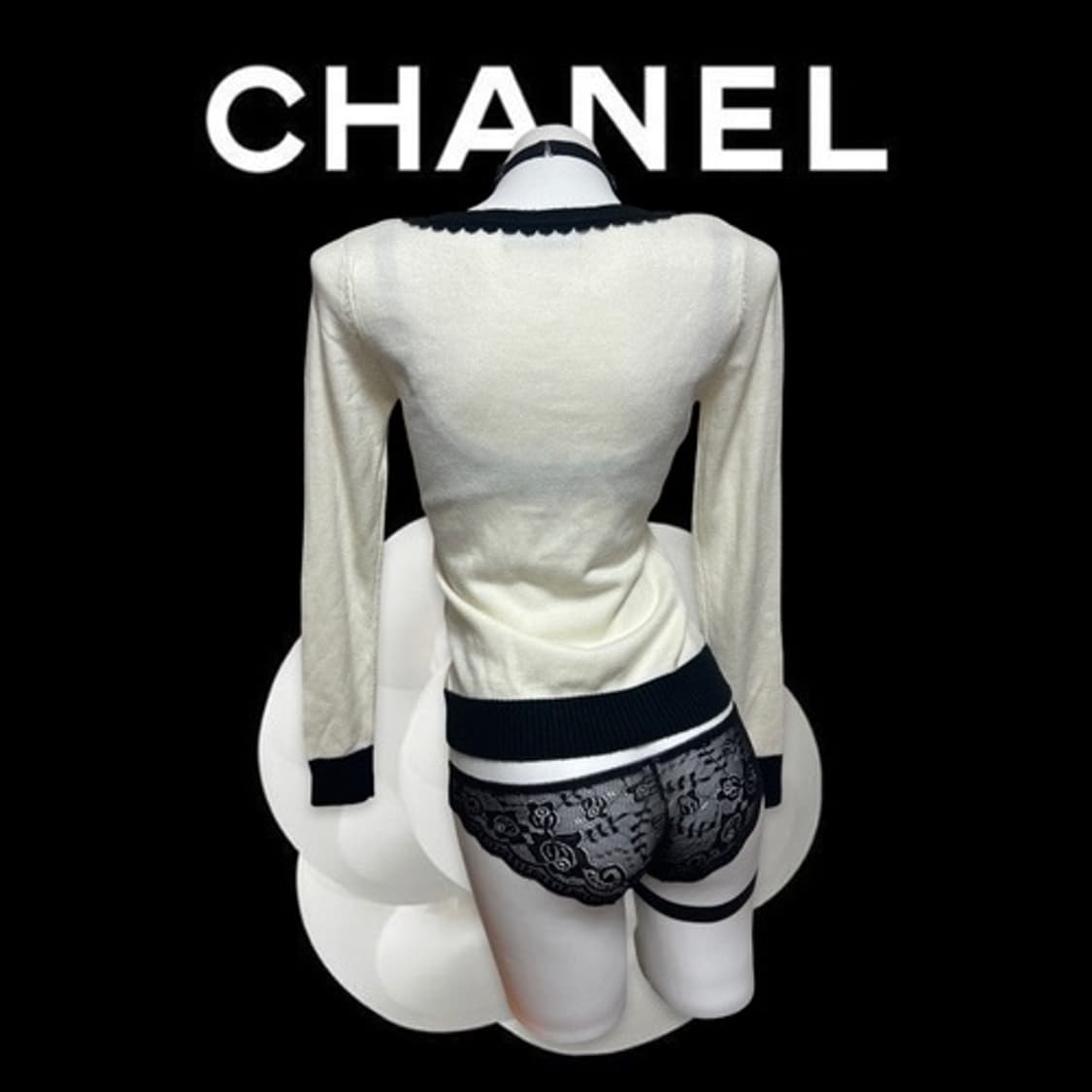 Cecil mc bee Ribbon cardigan 상품이미지4