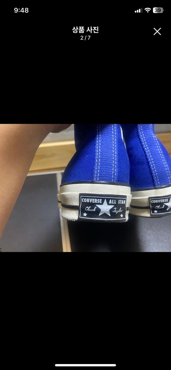 [CONVERSE] 컨버스 척테일러 70s 하이 240사이즈 상품이미지2