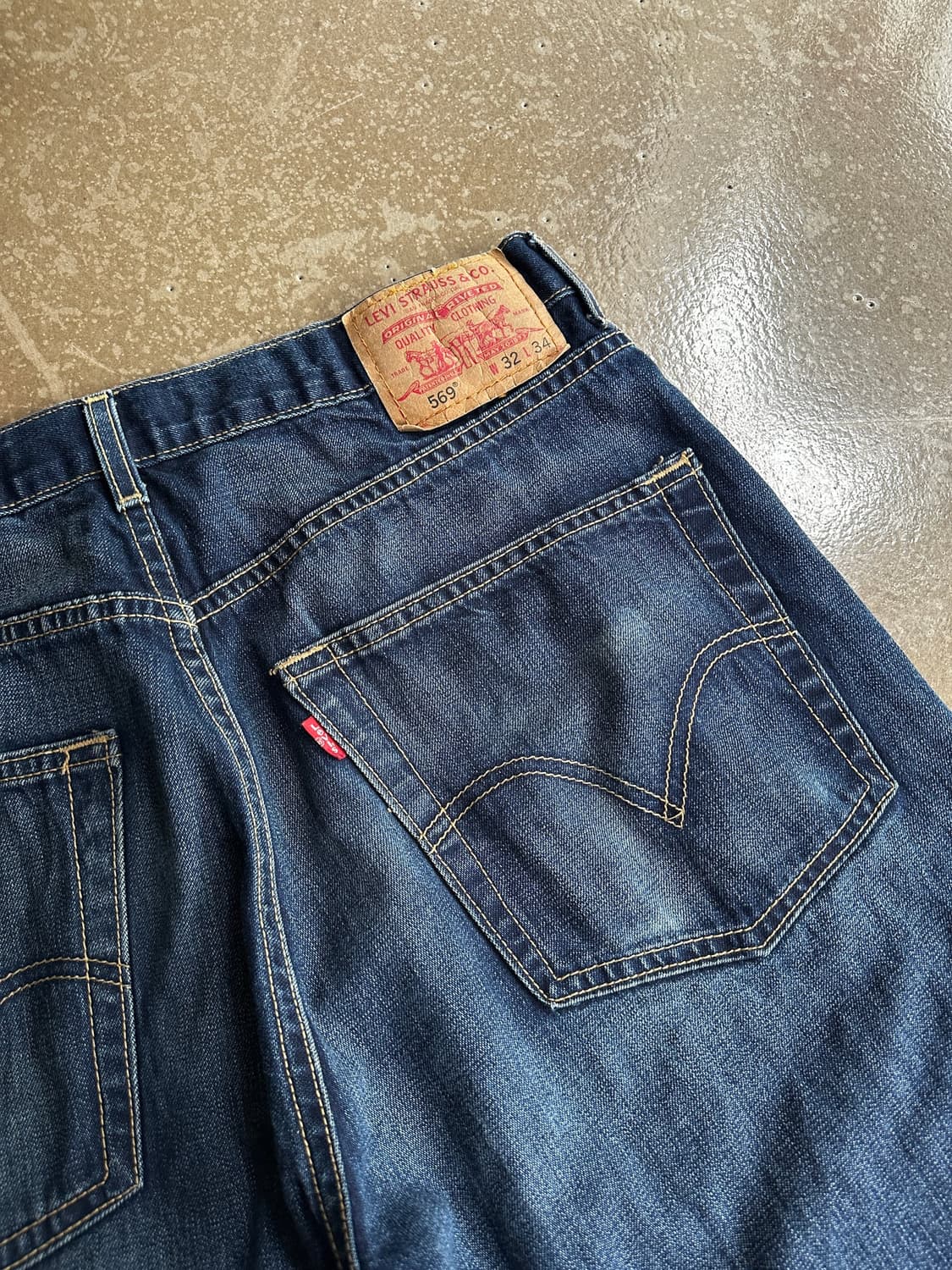 Levi’s 569 Loose Fit Denim Pant w32 상품이미지2