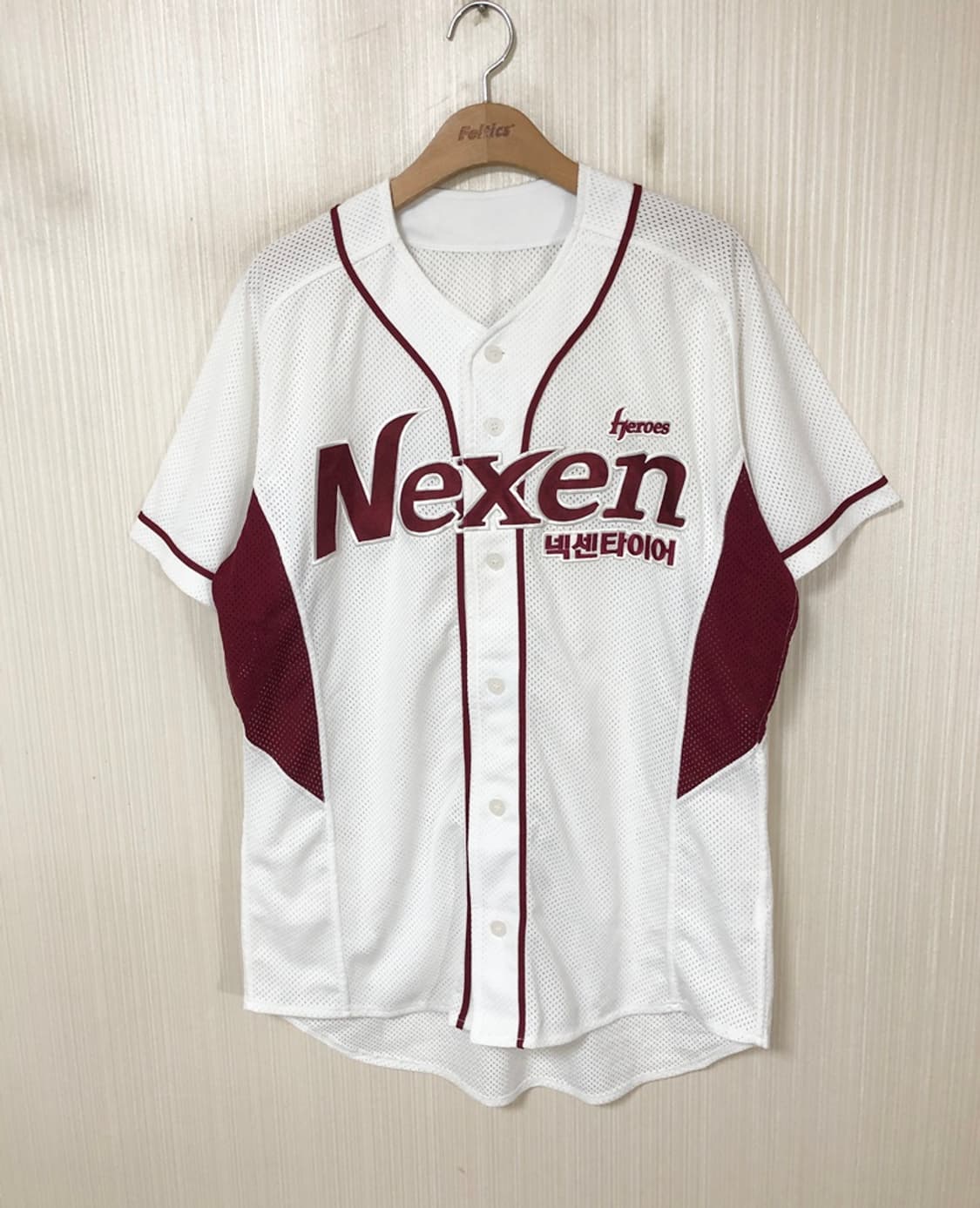 KBO 위팬 넥센(키움)히어로즈 홈유니폼/져지 110 상품이미지1