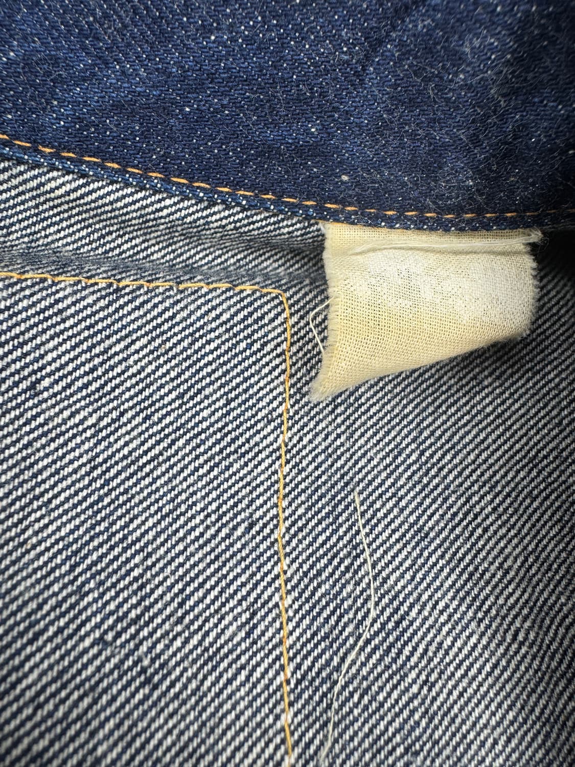 빈티지 90s 슈가케인 SUGAR CANE 대전 1세대 데님 자켓 40 상품이미지5