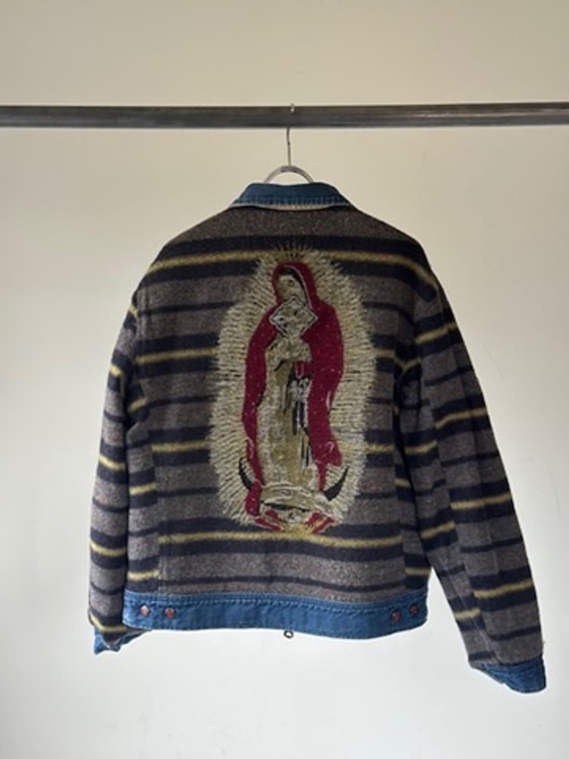 [4사이즈] 캐피탈 마리아 데님 라이닝 리버시블 집업 상품이미지1