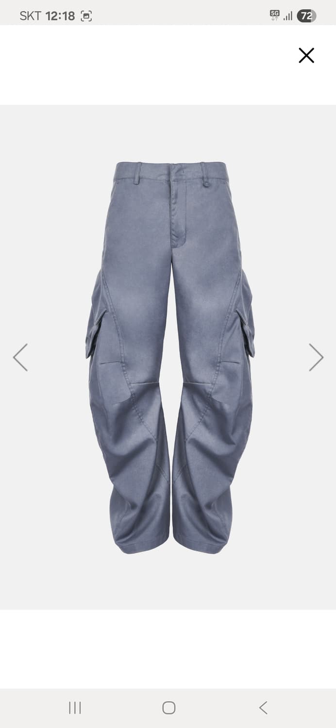 (M)지용킴 코오롱스포츠 3D 팬츠 인디고컬러 상품이미지1