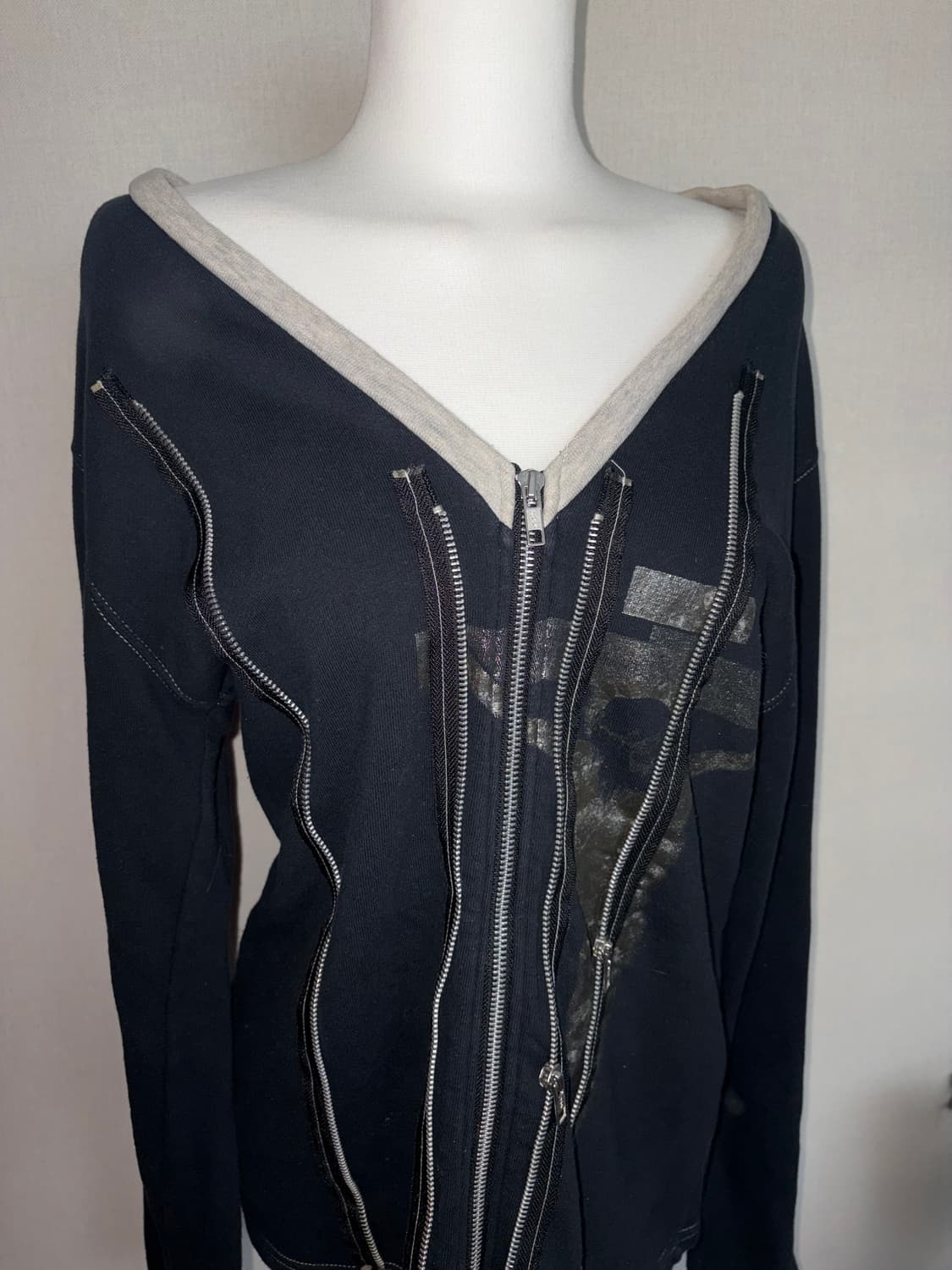 빈티지 롱슬리브 네이비 상품이미지2