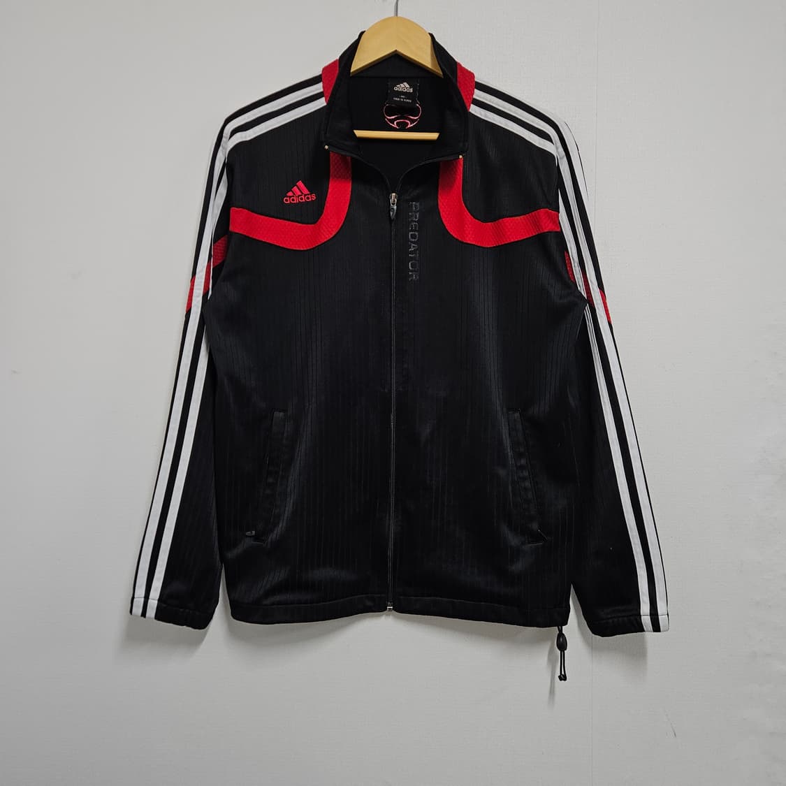 95 아디다스 블랙 레드 검빨 져지 트랙탑 상품이미지2