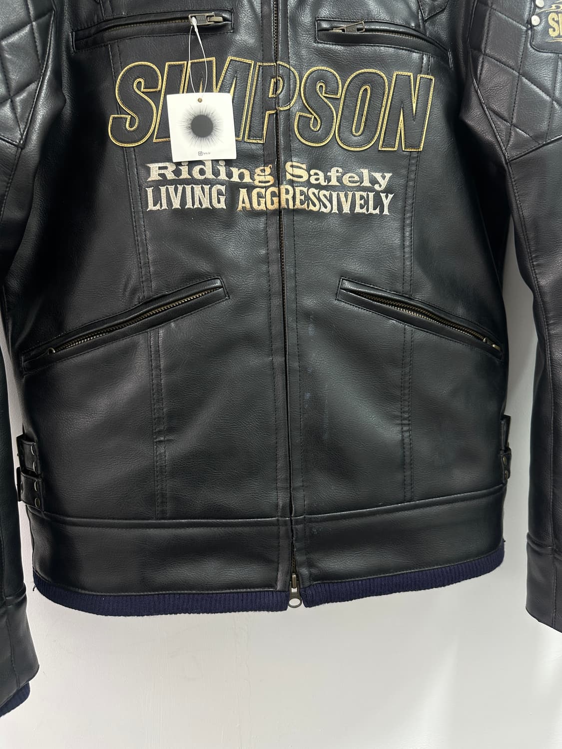 The Simpson stud motorcycle 2way jacket  상품이미지4
