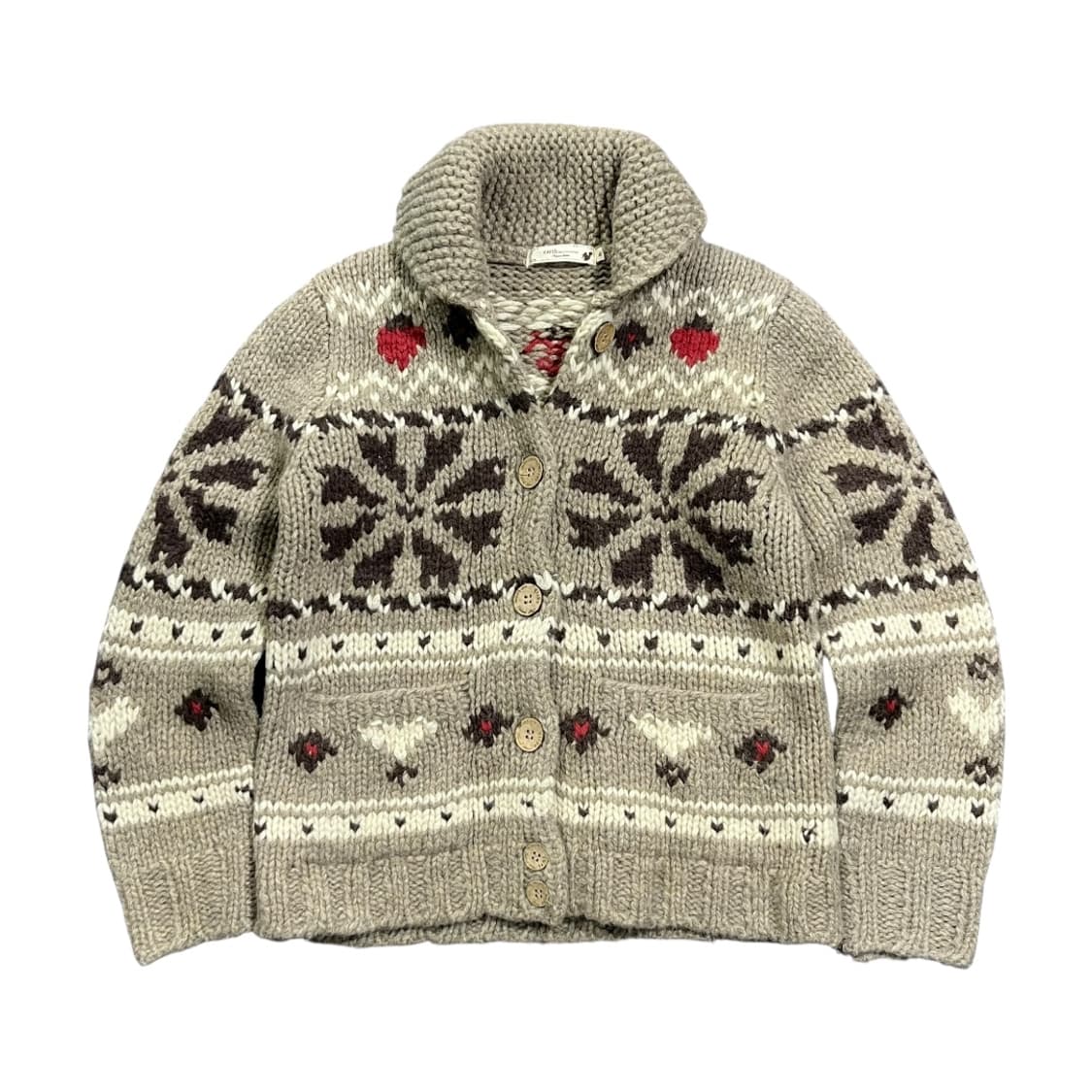 [Earth Music&Ecology] 모리걸 하트 노르딕 코위찬 상품이미지1