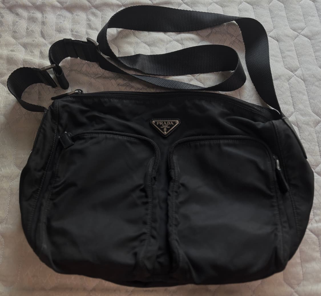 프라다 포코노 나일론 크로스백(투포켓, 바이커백) 상품이미지1