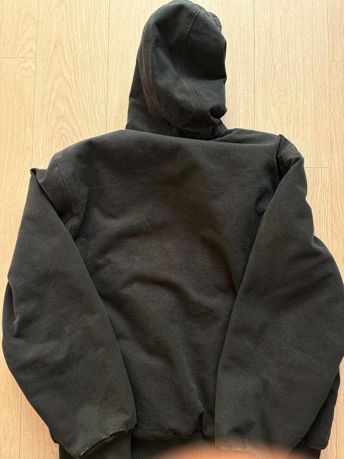 칼하트 덕 액티브 자켓 블랙 blk m made in usa 상품이미지2