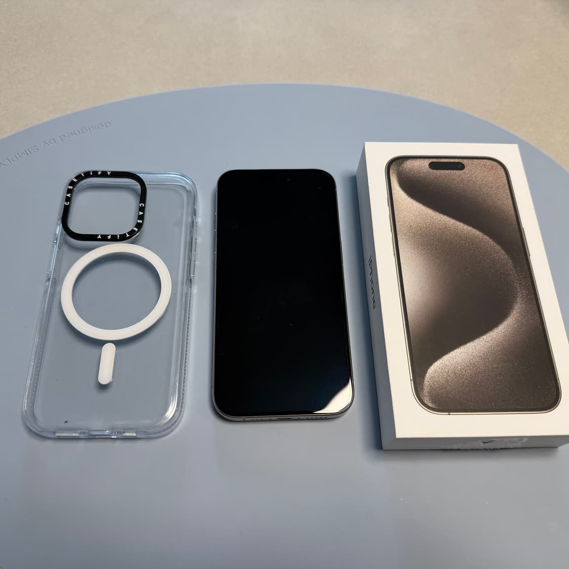 아이폰 15PRO 256 내추럴 티타늄 상품이미지1