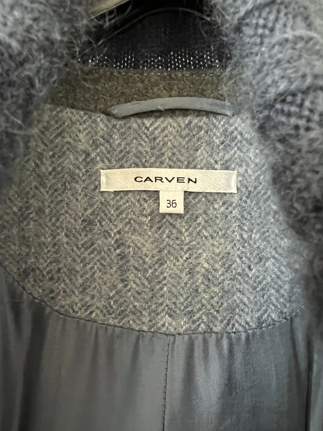CARVEN 알파카 울 코트 (까르벵) 36size 상품이미지2
