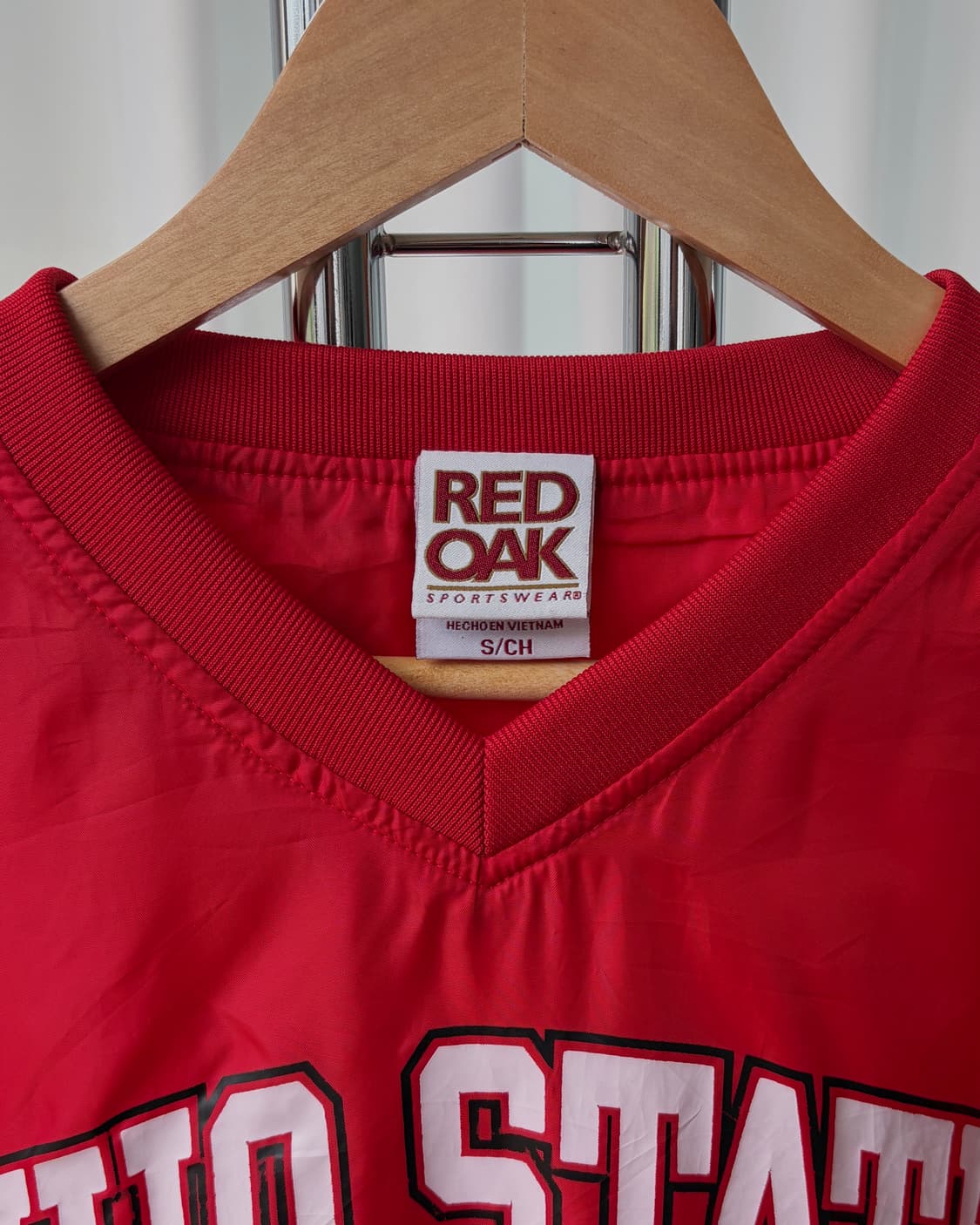 [S-M]레드오크 오하이오 스테이트 웜업 바람막이  상품이미지6