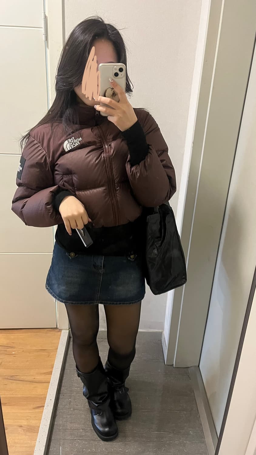 노스페이스 여성 눕시 코코아브라운 M(90) 상품이미지3