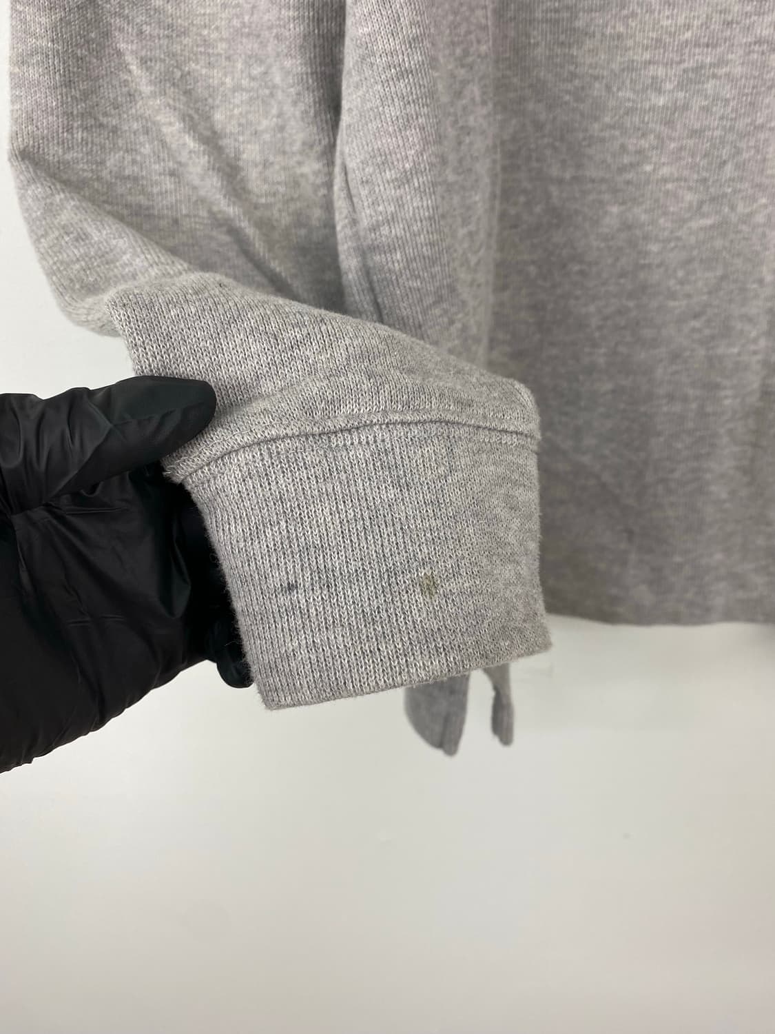 폴로 랄프로렌 그레이 하프집업 네이비 포니 S 상품이미지3