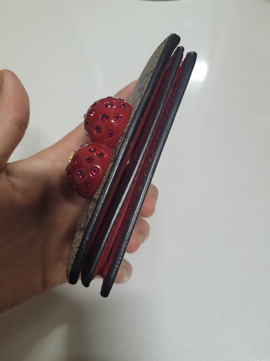 구찌 수프림 체리 중지갑 상품이미지7