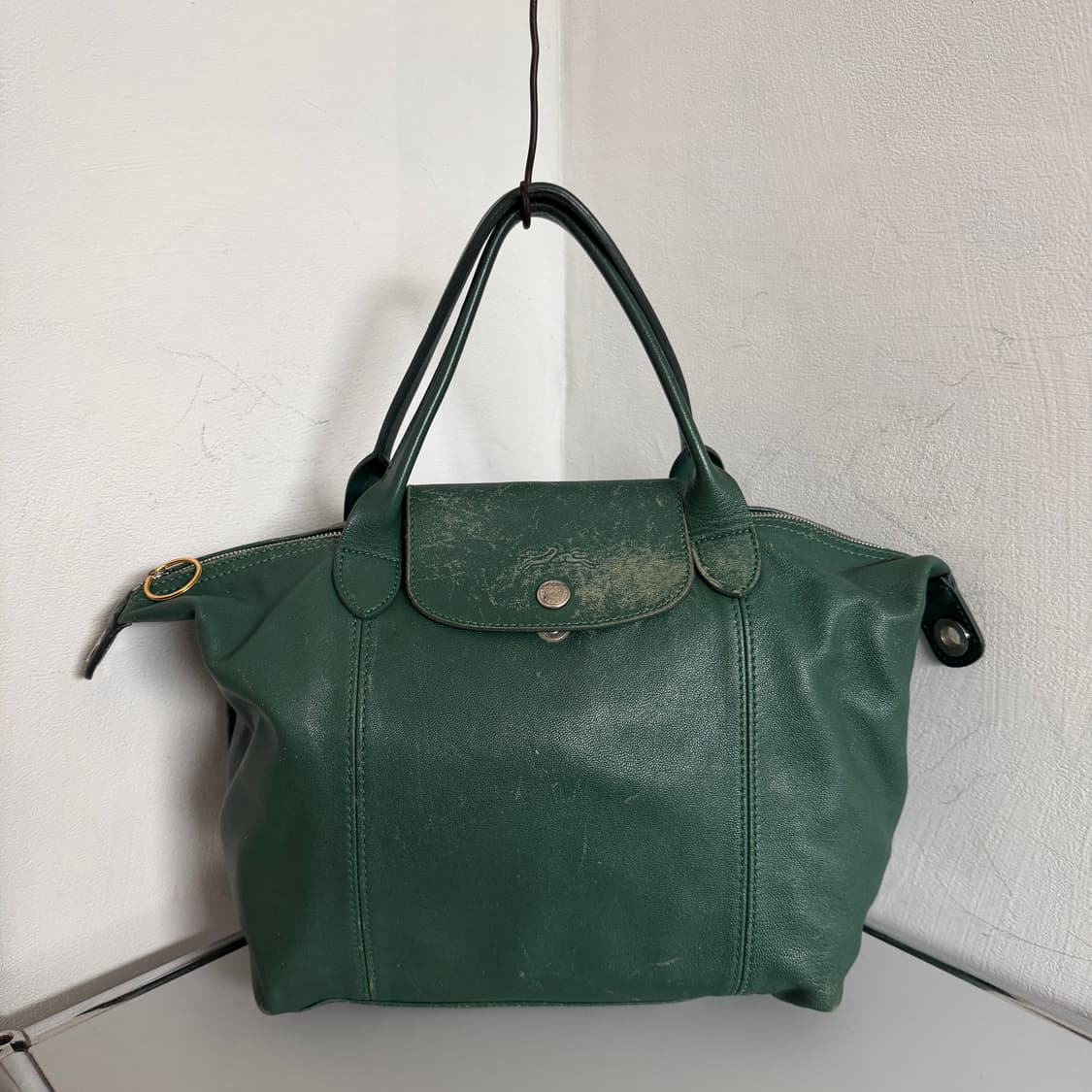 Longchamp leather shoulder bag 상품이미지1
