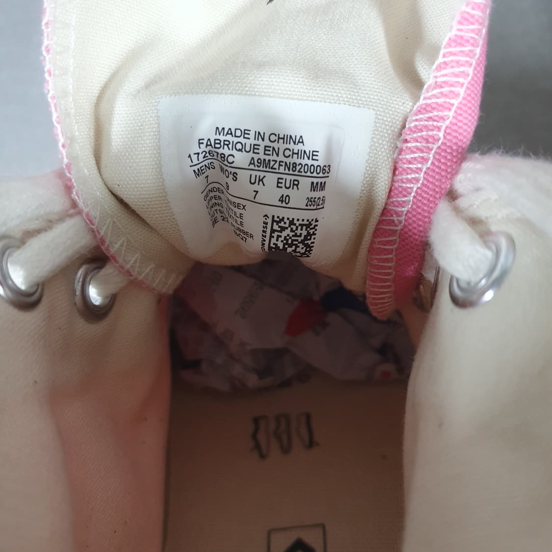 컨버스 하이 핑크 스니커즈 상품이미지7