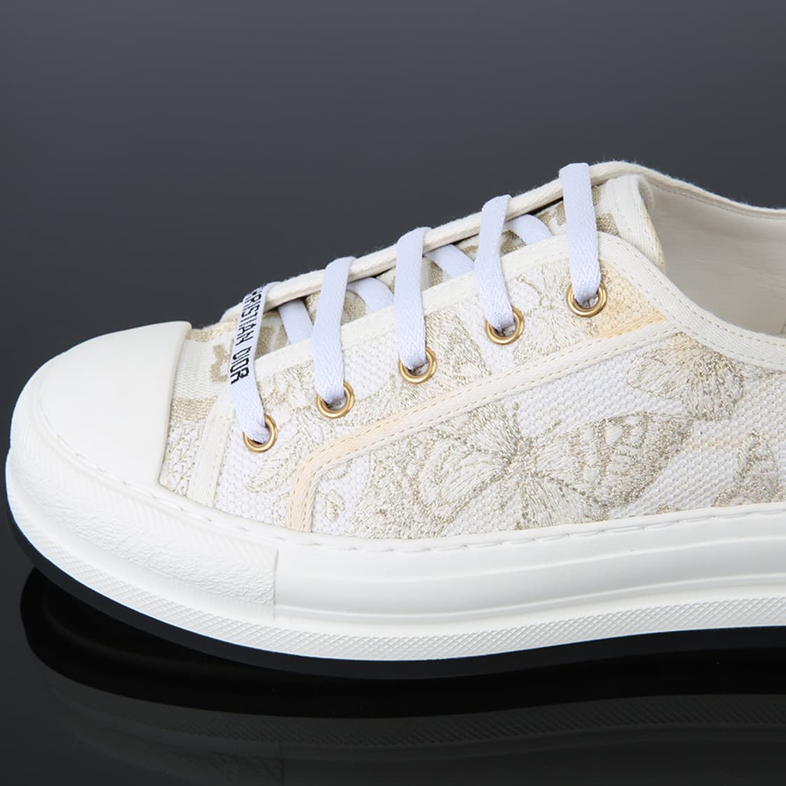 디올 워크앤디올 스니커즈 플랫폼 화이트 슈즈 KCK385ESR_S49K 상품이미지7